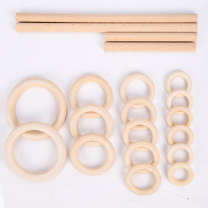 <span class=keywords><strong>Pot</strong></span> <span class=keywords><strong>de</strong></span> <span class=keywords><strong>fleurs</strong></span> suspendu pour plantes, panier suspendu tissé, décoration <span class=keywords><strong>de</strong></span> la maison, bâton en bois rond, perles en bois, Kit macramé - Product Image 1