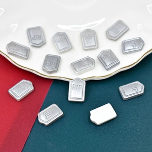 Nuevas pegatinas de resina con diseño de murciélagos para uñas, accesorios de manicura de resina estilo Halloween - Product Image 6