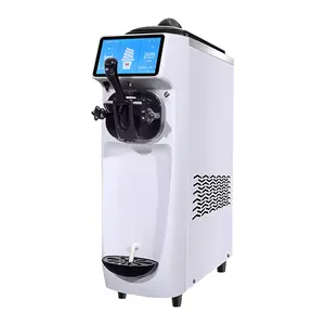 Thương mại 220V cà phê cửa hàng mềm phục vụ Ice Cream Making Machine nhỏ mini Home sử dụng ice cream Maker