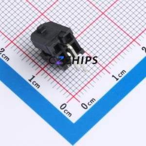 43045-2AWS Wire-to-Board Pin Header Bent Lead Through Hole,P=3mm Connector 2x1P 3mm Right Angle Insert 2P - Product Image 2
