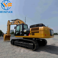 Excavatrice sur chenilles d'occasion CAT 336D2L avec accessoires complets pour l'exportation