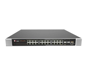 สวิตช์ PoE อุตสาหกรรมแบบจัดการได้ 24 พอร์ต กิกะบิต พร้อมพอร์ตอัปลิงค์ SFP 4 พอร์ต รองรับ NMS VLAN สำหรับกล้องวงจรปิด IP - Product Image 1