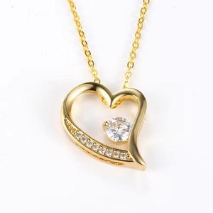 Joyería de Acero Inoxidable con Corazón y Circonita Clásica Aaa, Amor Eterno, Precio de Fábrica China, para Mujer - Product Image 2