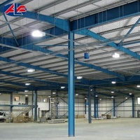 Taller y Almacén de Estructura de Acero Prefabricada, Nave Industrial de Gran Envergadura con Estructura de Acero Prefabricada