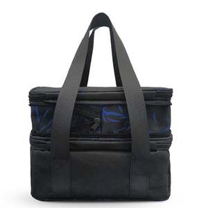 Sac à déjeuner isotherme personnalisé en tissu OEM en gros, réutilisable, écologique, sac à déjeuner isotherme pour femmes - Product Image 3