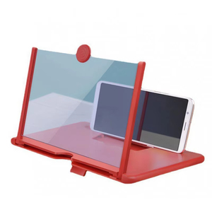 Wholesale Portable Flexible ABS Plastic 3D HD Mobile Phone Screen & Desktop Stand for Living Room Desk <b>Bed</b> Use - Product Image 1