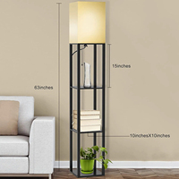 Lampu Lantai Nordik Mewah Hitam Modern Lampu Malam untuk Ruang Tamu Kamar Tidur