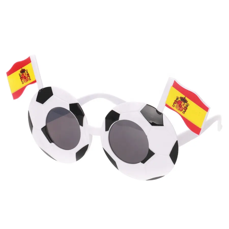 Ek2024 स्पेनिश राष्ट्रीय ध्वज के साथ फुटबॉल के लिए रंग फुटबॉल के चश्मे