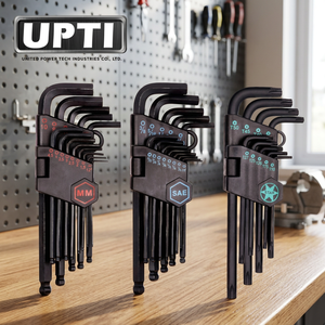 Juego de llaves de estrella de punta larga de 35 piezas de alta calidad, fabricado en Taiwán, con acabado de fosfato de manganeso S2+Chamfer, para uso industrial/DIY. - Product Image 2