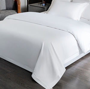 Juego de cama de hotel de 5 estrellas de lujo, sábanas de algodón <span class=keywords><strong>egipcio</strong></span> de <span class=keywords><strong>400</strong></span> <span class=keywords><strong>hilos</strong></span> para camas - Product Image 4