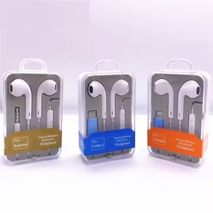 Para auriculares con cable <span class=keywords><strong>Apple</strong></span>, Cable tipo C de 3,5mm, paquete minorista incluido, <span class=keywords><strong>Auricular</strong></span> IP con auriculares para música, público objetivo Sm - Product Image 2