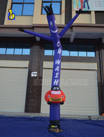 Danseur gonflable publicitaire pour lavage de voitures, Sky Tube Man