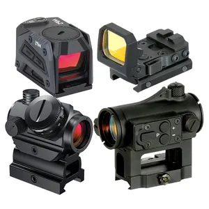 OEM Anodized nhôm rmr phản xạ quang màu xanh lá cây Red Dot Sight phạm vi với Laser