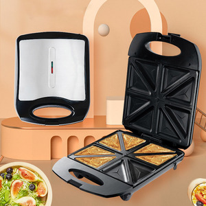 <b>Sandwich</b> <b>Maker</b> MNS-1381 Electric Double-Sided Heating For Home Use European 220V Stainless Steel Panel - Product Image 5