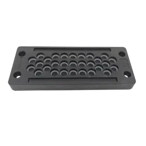 Halogen-free Detachable Waterproof Multi Cable Transit Frame Cable Entry Plate For Electric Cabinet