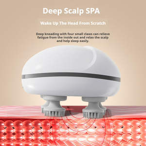 Mini massaggiatore elettrico per il cuoio capelluto con artigli rimovibili per rilassarsi e curare il cuoio capelluto 600mAh - Product Image 5