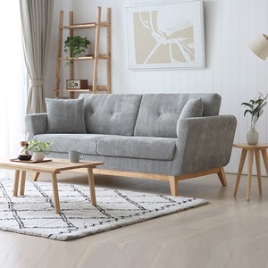 Canapé en velours côtelé 3 places, style nordique, large, à côtes profondes, gris, bleu marine, <span class=keywords><strong>beige</strong></span>, crème, marron, tan, kaki, orange, noir, rose, <span class=keywords><strong>divan</strong></span> personnalisé - Product Image 3