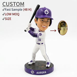 Figura Personalizada de Jugador de Béisbol a Partir de Foto, Estatua de Atleta de Resina Personalizada, Regalo de Recuerdo para Equipos Deportivos al por Mayor - Product Image 1