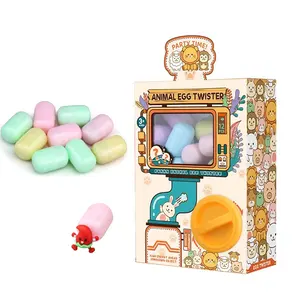 Kleine Ei Twist Machine Speelgoed Gachapon Blind Box Mini Klauw Machine Dier Verrassing Eieren Twister Speelgoed Met 12 Eieren Voor Kinderen