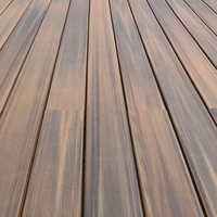 Planche de terrasse en bois composite WPC solide, imperméable et durable, pour extérieur, respectueuse de l'environnement, plancher en bois d'ingénierie