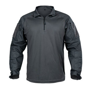 IDOGEAR 남성용 UFS 전술 카모 긴 소매 셔츠 야외 활동을위한 팔꿈치 패드가있는 직물 업그레이드 버전 - Product Image 5