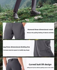 PELLIOT tuta Softshell <span class=keywords><strong>pantaloni</strong></span> da esterno uomo idrorepellente da trekking all'aperto <span class=keywords><strong>pantaloni</strong></span> Soft Shell - Product Image 4