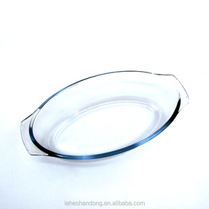 LEHE passe au micro-ondes et au four haut <span class=keywords><strong>verre</strong></span> borosilicate petits plateaux de cuisson pour le pain - Product Image 5