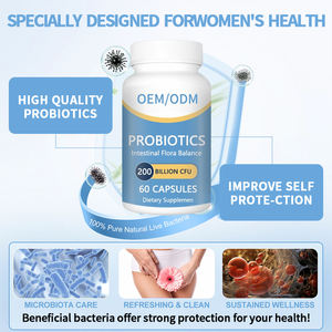 Capsules de probiotiques pour adultes, soutien de la santé digestive et immunitaire avec des comprimés de probiotiques Lactobacillus, complément alimentaire pour adultes et - Product Image 4