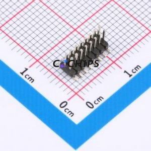 A127US-WS08P Pin Header SMD,P=1.27mm Connector ( Pin Structure: 2x8P )( Pitch: 1.27mm )( Row Spacing: 1.27mm ) - Product Image 1