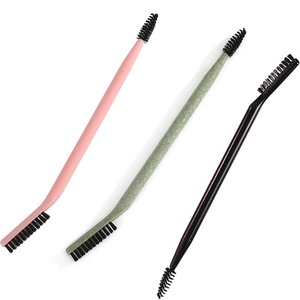 Nuevo cepillo portátil todo en uno de doble propósito biselado espiral <span class=keywords><strong>para</strong></span> pestañas peine de <span class=keywords><strong>cejas</strong></span> de doble punta cepillo único <span class=keywords><strong>para</strong></span> pincel de maquillaje de pestañas - Product Image 5