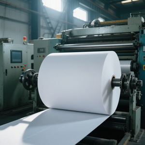 Papel Térmico Jumbo en Rollo Grande, Venta Directa de Fábrica, Libre de BPA, 100% Pulpa de Madera, Papel Térmico Blanco - Product Image 1