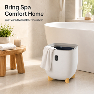 Nouveau chauffe-serviettes électrique autoportant 25L avec écran pour salle de bain - Product Image 6