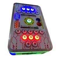 Machine de jeu de tir à monnayeur Fast Eye Game Happy Bean pour enfants, avec loterie à tickets, pour deux joueurs