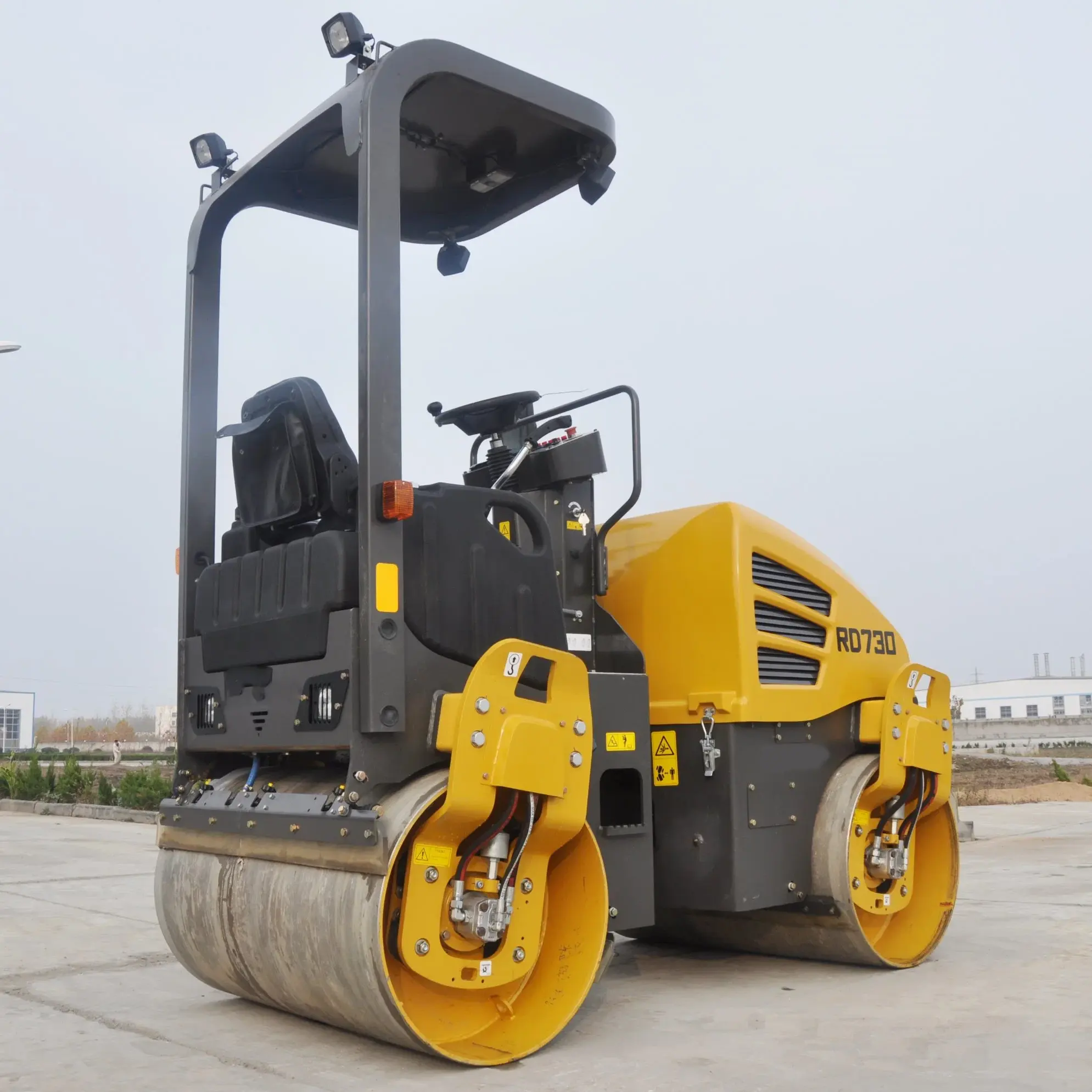 Low Price Full Hydraulic Steering Used Compactor Road Rollers for Road