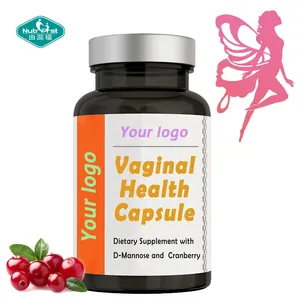 Uti Vrouwelijke Hygiëne Supplement D-Mannose Cranberry Oregano Blad Kokosolie Extract Vaginale Gezondheid Capsule