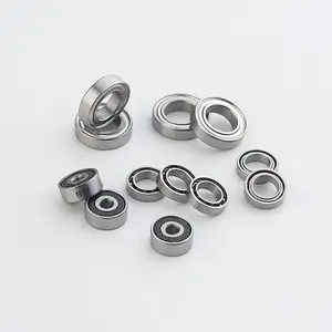 Miniatur bearing mini presisi tinggi, miniatur bearing kecil DIY diameter dalam 1 1.2 1.5 2 2.5 3*4mm5