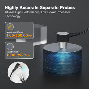 Sndway digitale ad ultrasuoni per auto misuratore di spessore del misuratore di spessore del metallo di spessore del palmare misuratore di alta precisione - Product Image 3