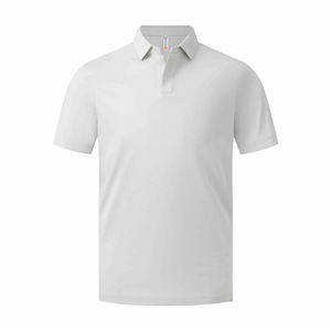 Polo unisexe en nylon rafraîchissant, coupe ample et légère, infroissable, pour l'été, avec logo personnalisé - Product Image 2