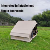 Tente gonflable de camping pour 2 à 4 personnes, imperméable, résistante au vent, tente d'air extérieure pour le camping, les événements, les fêtes, le glamping, les voyages