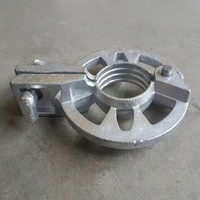 Pièces d'échafaudage Ringlock galvanisées, connecteurs rosettes pour la construction