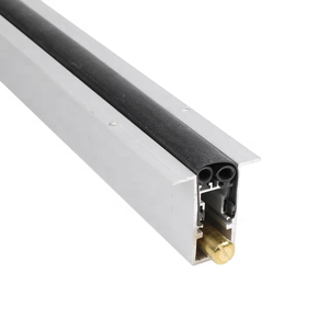 Moderna calza in gomma siliconica chiusura inferiore per <span class=keywords><strong>porta</strong></span> satinata bozze di arresto acustico per l'installazione di viti da costruzione-Fine Homebuilding - Product Image 4