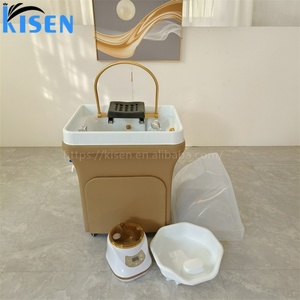 Kisen – Évier de lavage de cheveux populaire pour salon de coiffure et de beauté, avec bac en plastique réglable pour le lavage des cheveux - Product Image 2