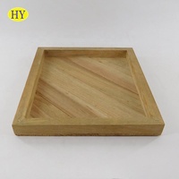 Großhandel Unfinished Holz Shadow Box Wand kunst Dekorative Rahmen