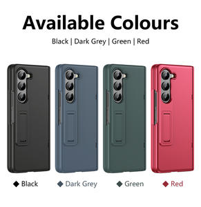 Venta caliente TPU PC armadura dura a prueba de golpes <span class=keywords><strong>Galaxy</strong></span> <span class=keywords><strong>Z</strong></span> <span class=keywords><strong>Fold</strong></span> <span class=keywords><strong>4</strong></span>/5/6 funda para teléfono móvil Protector de pantalla soporte bisagra protección - Product Image 2