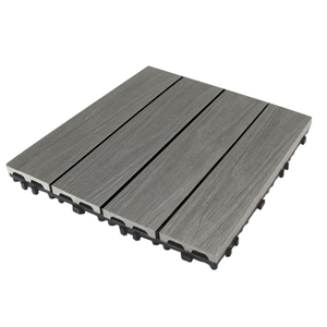 Suelos de WPC para Exteriores, Impermeables, Antideslizantes, Ecológicos, con Sistema de Clic, Color Personalizable, para Balcones, Pasillos, Patios y <span class=keywords><strong>Piscinas</strong></span> - Product Image 3