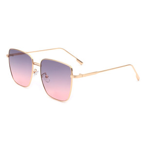 Gafas de Sol de Moda Eskuitan para Mujer, Cuadradas, Metálicas, Extragrandes - Product Image 2