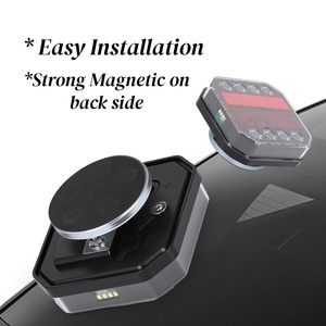 Feux arrière LED de style américain pour camions et remorques, avec marqueurs de largeur, installation magnétique puissante, clignotants et contrôle <span class=keywords><strong>sans</strong></span> <span class=keywords><strong>fil</strong></span> 30M - Grande Vente - Product Image 2