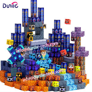 Blocs magnétiques 2CM Mine <span class=keywords><strong>Craft</strong></span> STEM Cubes éducatifs certifiés EN71 & CPC Tuiles magnétiques Cubes - Product Image 3