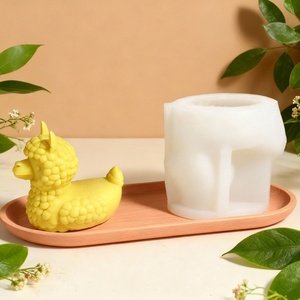 Alpaca Duck <b>Silicone</b> Mold DIY Cake <b>Baking</b> & Candle Making Mold Decoration Shaping Mold - Product Image 4