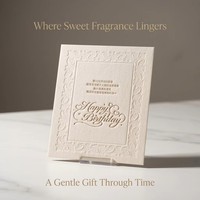 Cartes d'invitation et de menu personnalisées de haute qualité, écologiques, gaufrées, avec impression typographique et UV, sur papier fantaisie, cartes de remerciement en carton